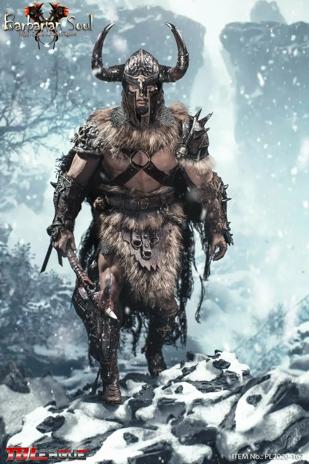 In Stock TBLeague Phicen Seamless Male Body Barbarian Soul 1/6 FIGURE New Collection | Игрушки и хобби