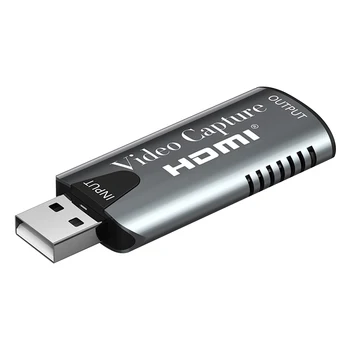 

Mini Video Capture Card HD 1920x1080P USB 2.0 HDMI Video Grabber Recorder Box for Game Live Streaming USB Video Capture Card