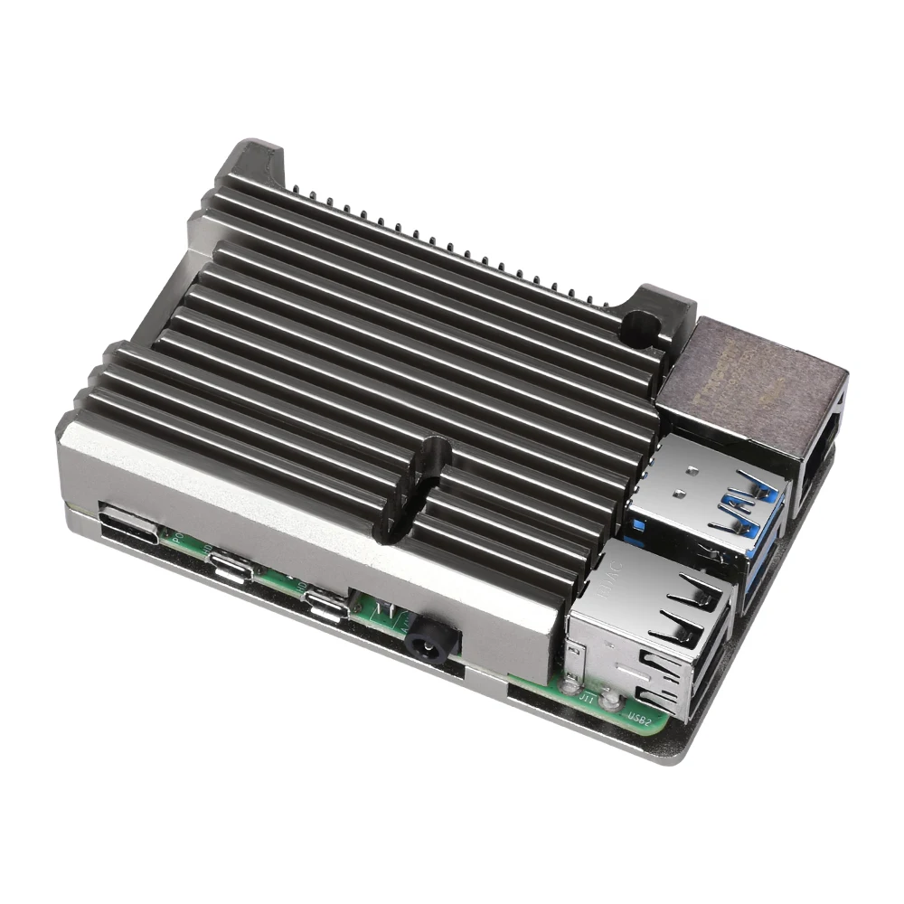 Raspberry Pi 4 чехол алюминиевый сплав чехол металлический корпус теплоотвод для Raspberry Pi 4B