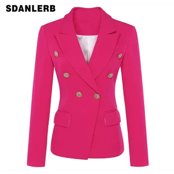 

Small Blazer Coat Women Temperament Elegant Blazers Autumn and Winter New Women's Suit Jacket Classic