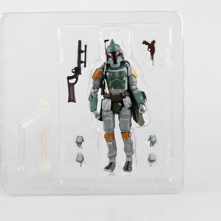 Star Wars16cm REVO 005 Boba Fett экшн-фигурка коллекция игрушек для рождественского подарка