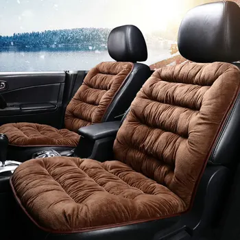 

Vehemo 1 Pc Winter Car Cushion Front Seat Car Seat Cover Universal Seat Cushion Pads Soft