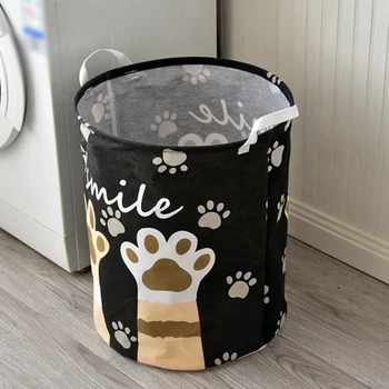

Cartoon Storage Bucket Toys Storage Basket Large Waterproof Clothes Laundry Baskets well-made And Durable x