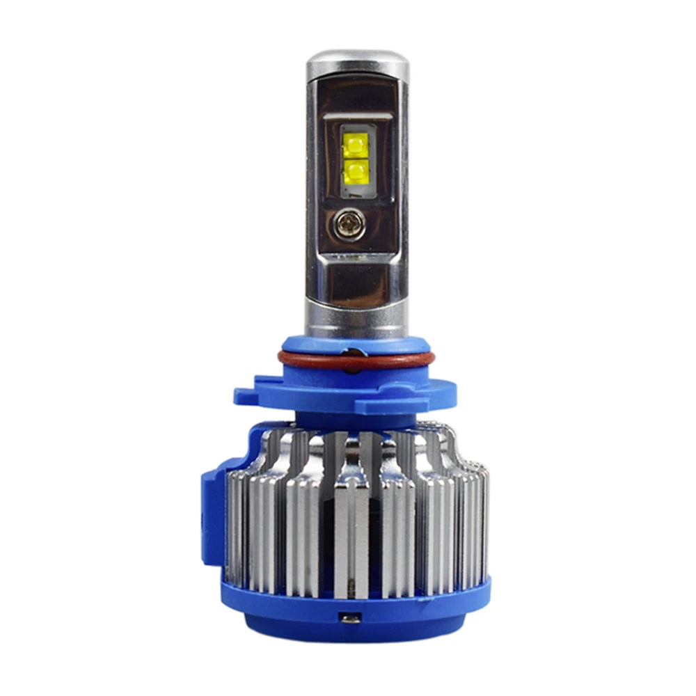 2 шт. T1 Led H1 H3 H4 H7 H11 H13 9004 9005 9006 9007 881 Автомобильная фара противотуманная фара 35 Вт 3500LM автомобильная лампа белый 6000K