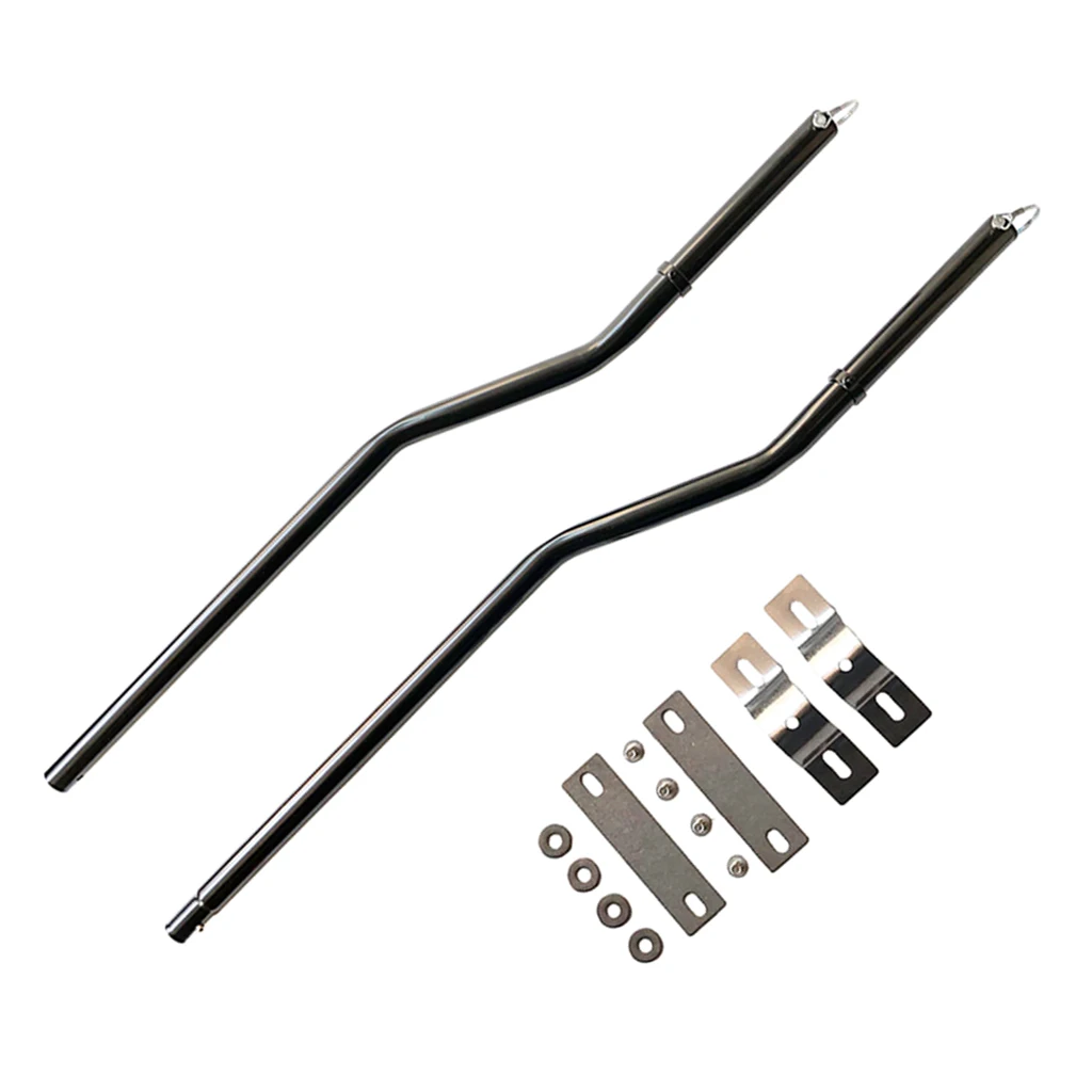 Heavy Duty Inflatable Kayak Outrigger / Canoe Standing Float Stabilizer System Pole,  Arm Kit