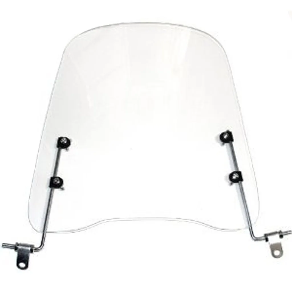 Airflow Adjustable Windscreen Wind Deflector Universal Motorcycle Windshield 2.0#