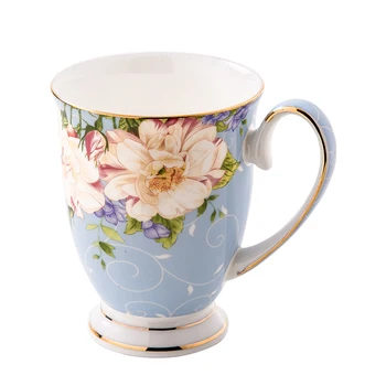 

Awalong classic design two colors cheap ceramic mug pastel & bone china promotion mug porcelain