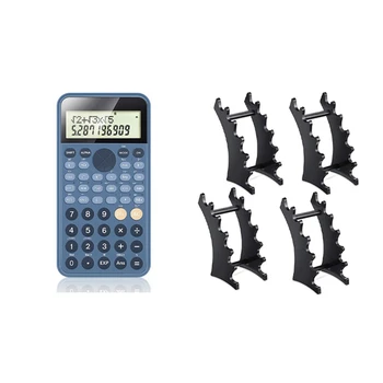 

1 Pcs Science Function Big Large Sn Calculator & 4 Pcs Plastic 6-Slots Pen Display Stand