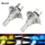 Muxall 2pcs Mini Size H4 H7 H1 H11 H8 H9 HB4 LED Turbo Автомобильные Фары Лампы Автомобильные Противотуманные Фары Лампа 80W 4300K 6000K 12000lm 12V 24V