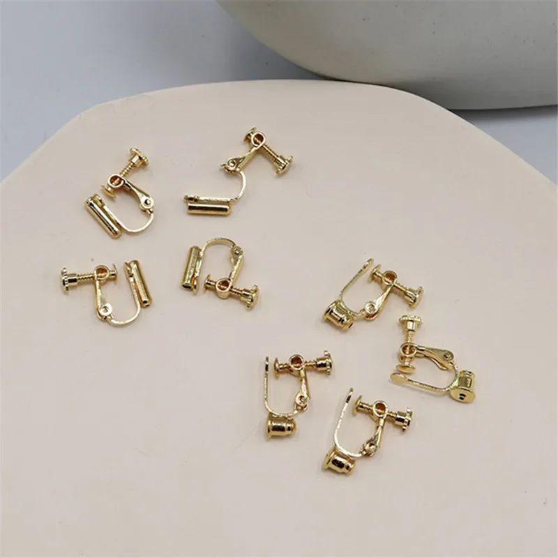 Ear Clip Converter Earrings Artifact Painless Stealth Spiral Change without Pierced clip Jewelry Accessories | Украшения и
