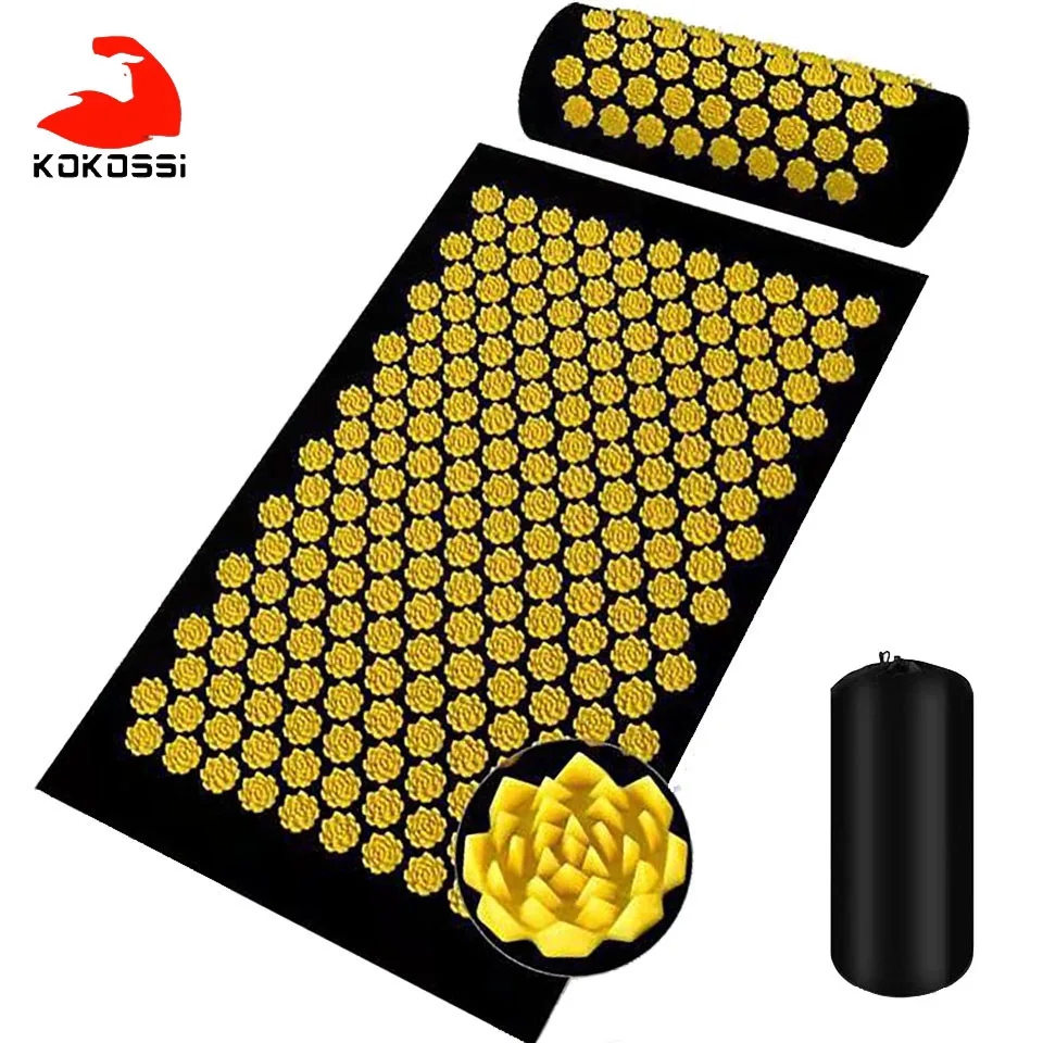 Kokossi Massager Cushion Massage Yoga Mat Acupressure Relieve Stress