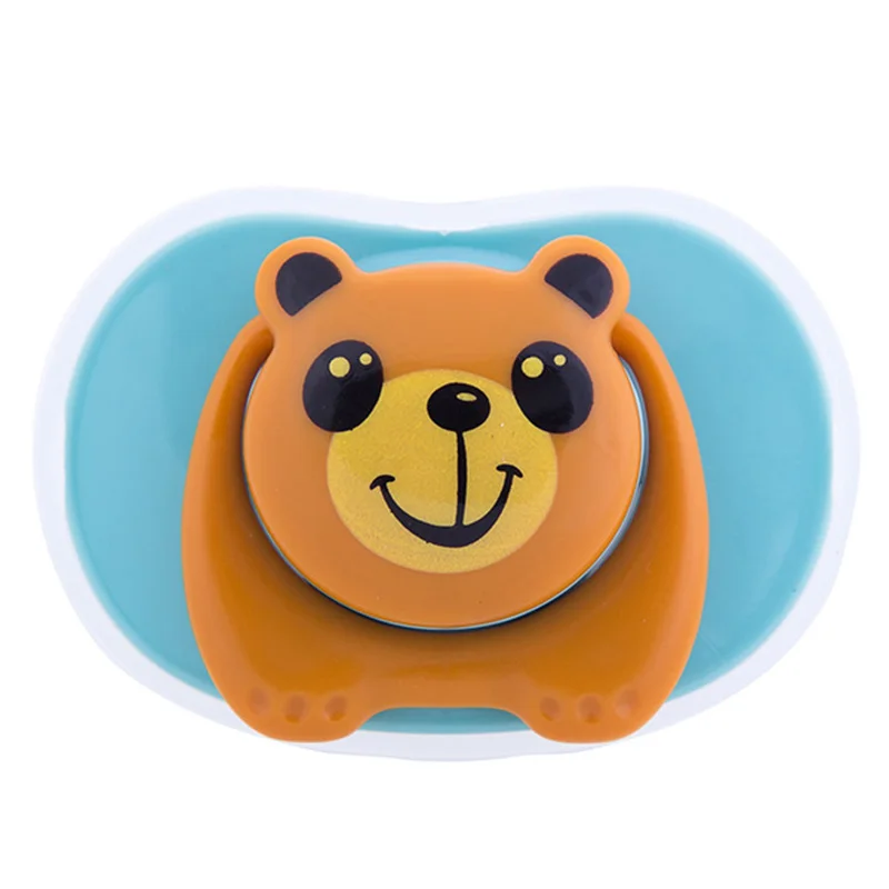 Baby Cartoon Care Pacifier Silicone Baby Nipples Baby Pacifier Soother Nipples Soft Feeding Tool Baby Infant Food Nipple Feeder