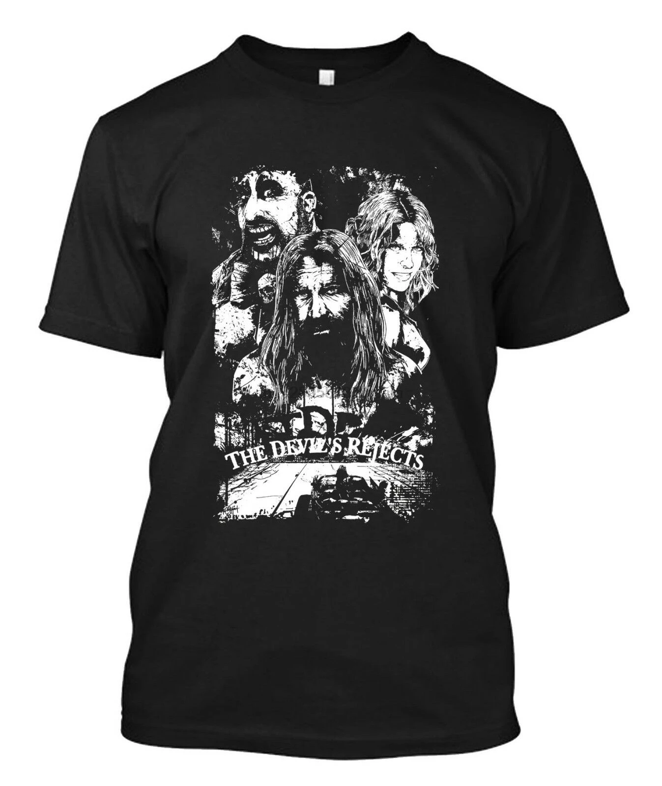 

The Devils Rejects Captain Spaulding horror Rob Zombie - custom t-shirt tee