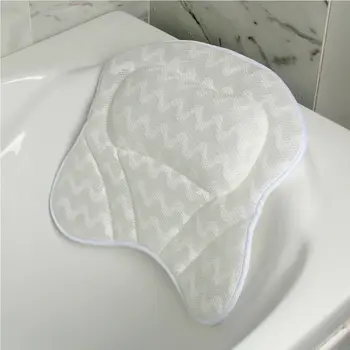 

Non-Slip Bath Tub Pillow with Suction Cups relaxing hot cold warm spa shower