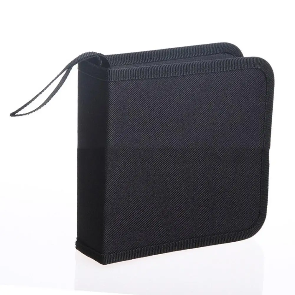 DVD Case 40 Capacity CD Case Portable CD Holder Storage Oxford Cloth DVD Wallet Holder Organizer for Car Home Travel cd dvd storage bag,cd dvd storage case