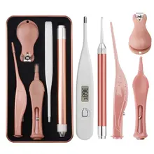 Детский термометр, Детский Светильник, ложка для ушей, носовой аспиратор P31B