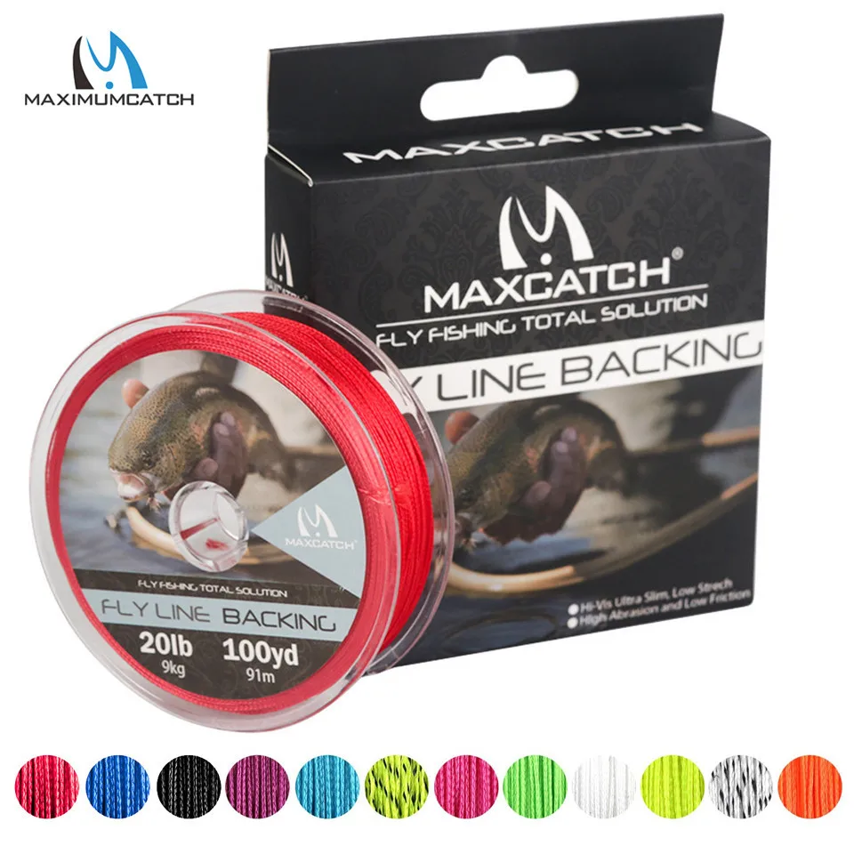 Maximumcatch linha de pesca trançada, 20 30lb,