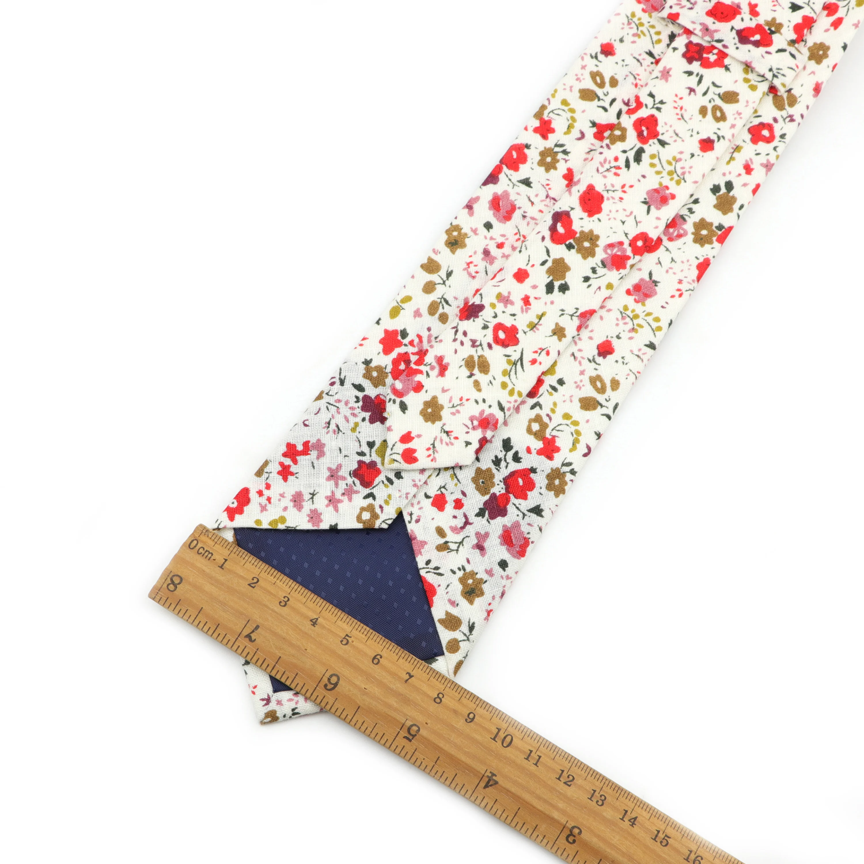 New Fashion Vintage Mens Floral Tie 100% Cotton Tie Printing Classic For Man Business Casual Necktie Desinger Butterfly Gift