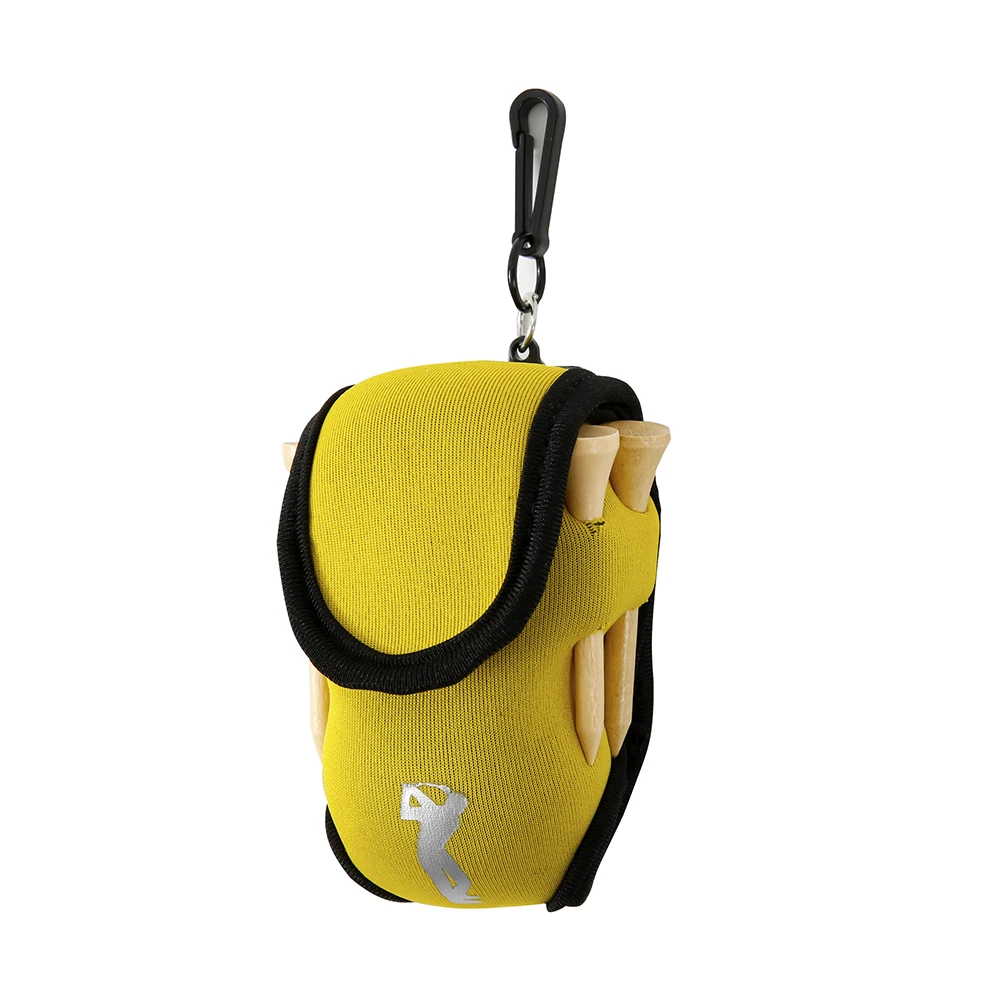 

Outdoor Portable Mini Golf Bag 4 Tees and 2 Balls Holder Neoprene Mini Waist Bag Sports Tool Pack Balls Tees Accessories #127