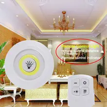 COB пульт дистанционного управления светильник Домашнее животное сенсорная Поворотная для шкафа свет беспроводной ночник сенсорный свет коридор свет