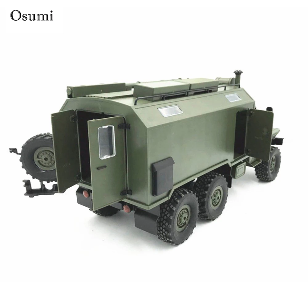 WPL B36 Урал 1/16 2,4G 6WD мини радиоуправляемая модель автомобиля военные грузовики командная коммуникационная машина RTR игрушечный армейский Радиоуправляемый грузовик