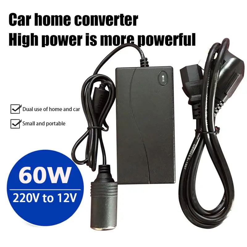 Адаптер для розетки автомобиля 60 Вт 220 В переменного тока в 12 постоянного |