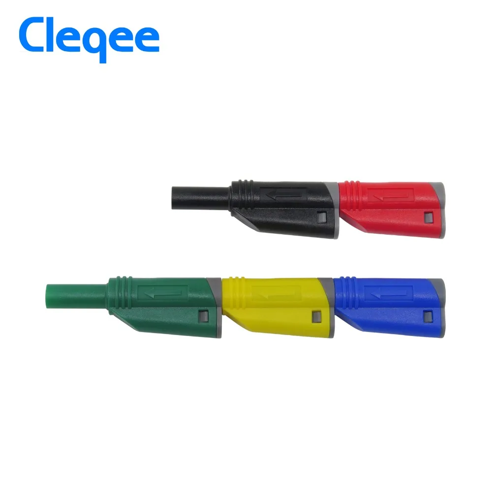 Cleqee P3005 4 мм без сварки укладки безопасности разъем типа "банан" высокое качество сварки/сборки мультиметр разъем