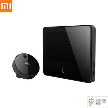 

Xiaomi Mijia Camera Smart Door Video doorbell Cat Eye Night Vision Face AI Detector Wide Angle LCD Display Work with Mi App