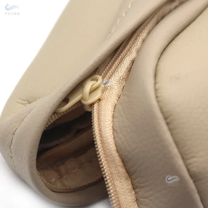 For Honda CRV 2007 2008 2009 Microfiber Leather Driver / Passenger Side Seat Armrest Handle Decor Cover Protection Trim