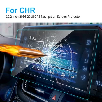 

For Toyota CH-R CHR 2016 - 18 Car GPS Navigation TPU Screen Protector Car Styling Automobiles Interior Car Accessories 10.2 Inch