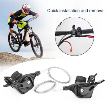 

Speed Bicycle Shifter Brake Conjoined Derailleurs Mountain Road Bike Cycling Disc Handle Shifter Levers Transmission