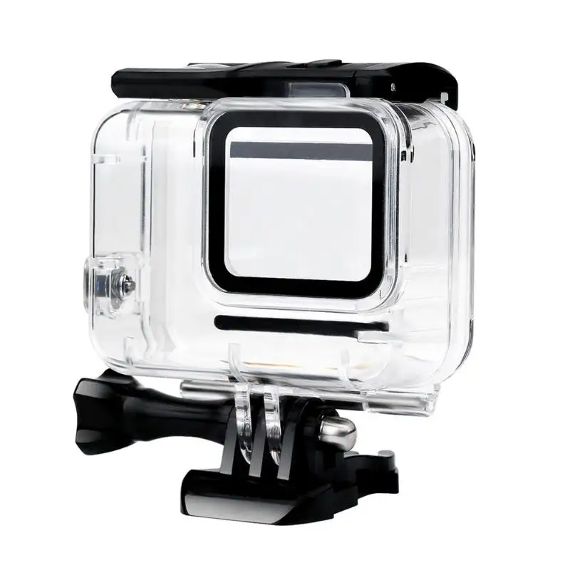 Водонепроницаемый чехол для Gopro Hero 7 серебряный белый Подводный защитный