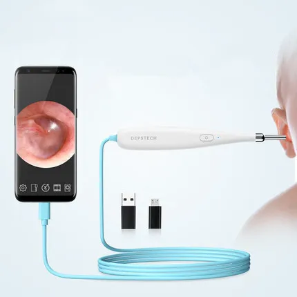 Портативный 1,0 MP usb type C Интерфейс светодиодный эндоскоп с подсветкой 3,9 мм водонепроницаемый медицинский осмотр камера цифровой стерео микроскоп