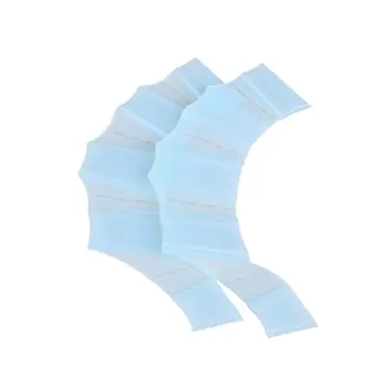 

1Pair Unisex Frog Type Silicone Girdles Swimming Hand Fins Flippers Palm Finger Webbed Gloves Paddle Water Sports