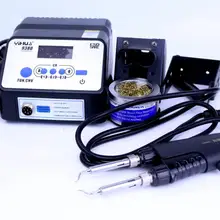 YIHUA 938D паяльная станция с светодиодный Дисплей припой с высоким Мощность Пинцет Смарт Ремонт паяльная 220V 110V