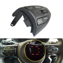 Для KIA K2 Рио IKSLAIN августа X-LINE LUXE красная линия руль круиз Управление Кнопка Bluetooth аудио громкость телефона переключатель автомобиля Для KIA K2 Рио IKSLAIN августа X-LINE LUXE красная линия руль круиз Управление Кнопка Bluetooth аудио громкость телефона переключатель автомобиля