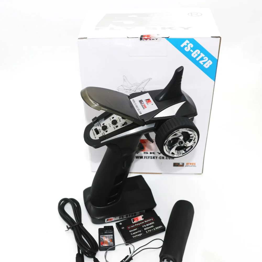 Flysky FS GT2B 2 4G 3CH Gun RC Controller /w приемник USB кабель ручка улучшенная модель GT2|fs gt2b|rc