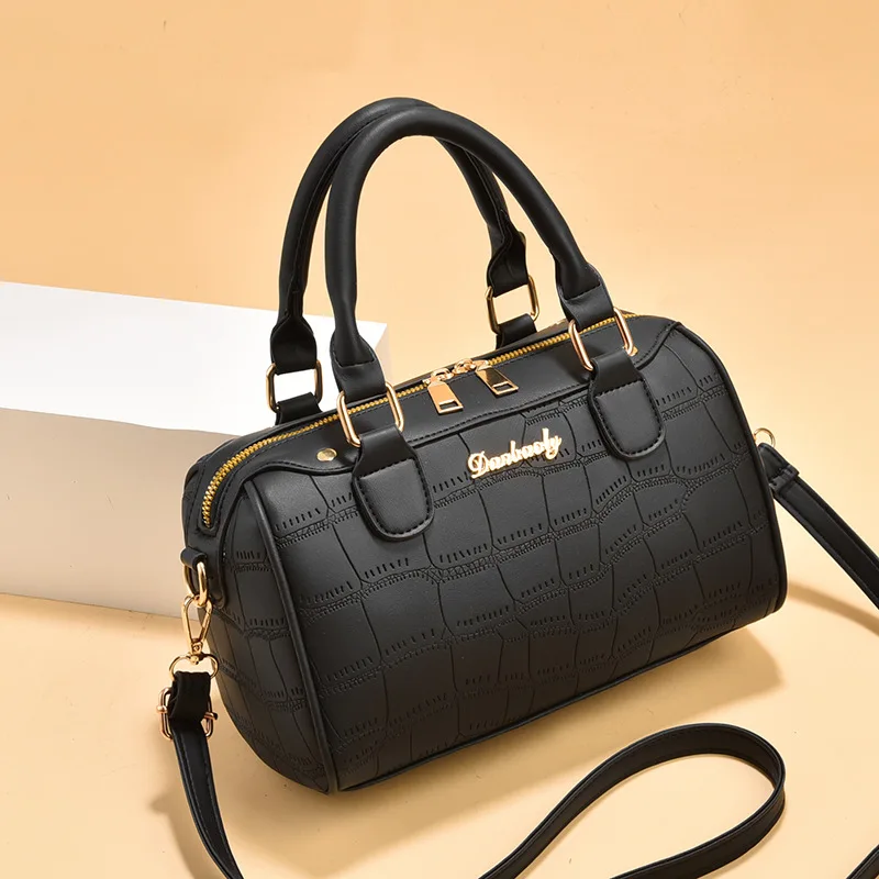 

2020 Spring And Summer New Style WOMEN'S Bag Korean-style Fashion Boston Bag Pillow Bag Handbag Shoulder Bag Shoulder Bag WOMEN'