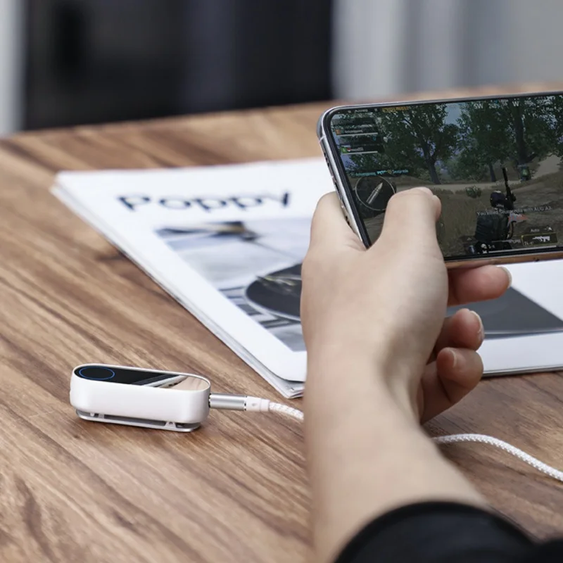 dapter Bluetooth 5,0 маленький портативный смарт-Разъем для мобильного телефона наушников