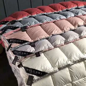 

3~4kg FEATHER FABRIC Quilt Duvet King Queen Twin size Christmas Gift Luxury Soft Winter Blanket Comforter Filler