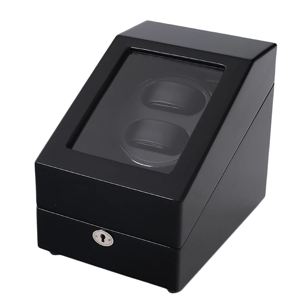 Elegant 2+3 Mechanical Watch Winder Metal Rotating Watch Case Watch Box