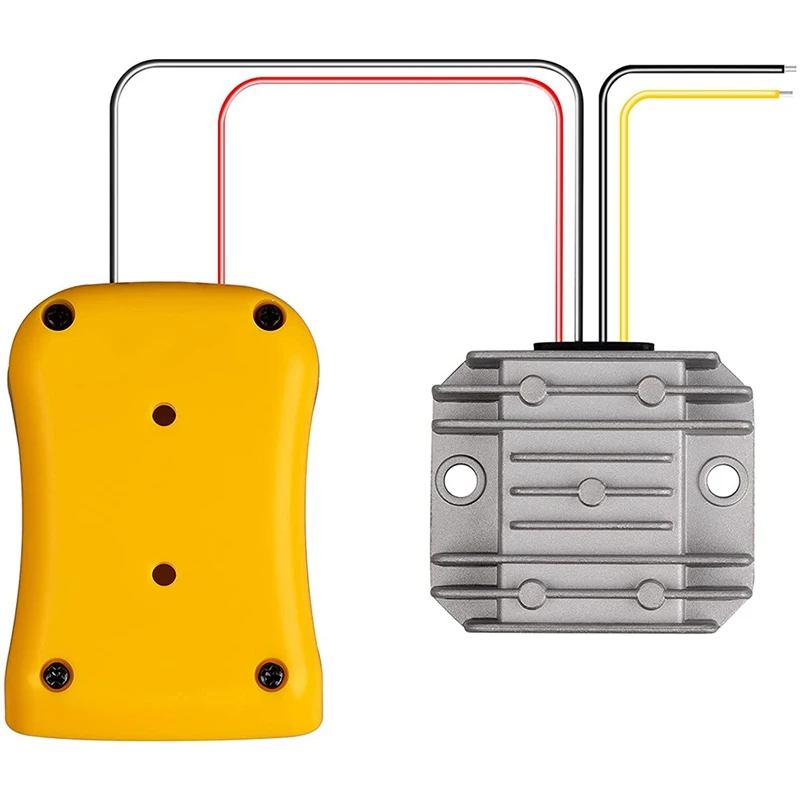 Power Wheels Adapter &amp Step Down DC Voltage Converter For Dewalt 20V To 12V Battery Dock 36W Inverter Connector | Электроника