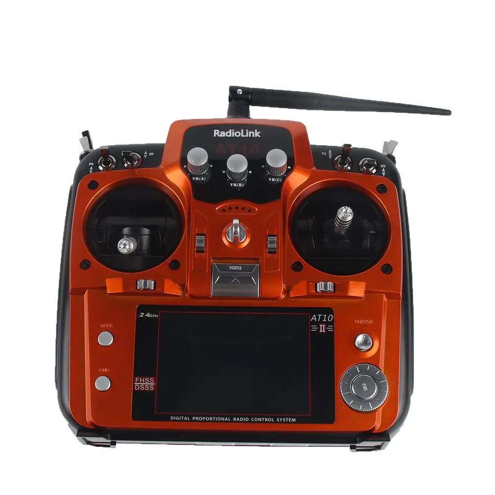 radiolink AT10 II 2,4 Ghz 12CH RC передатчик с R12DS приемником PRM-01 модуль возврата напряжения батарея для RC Quadcopte