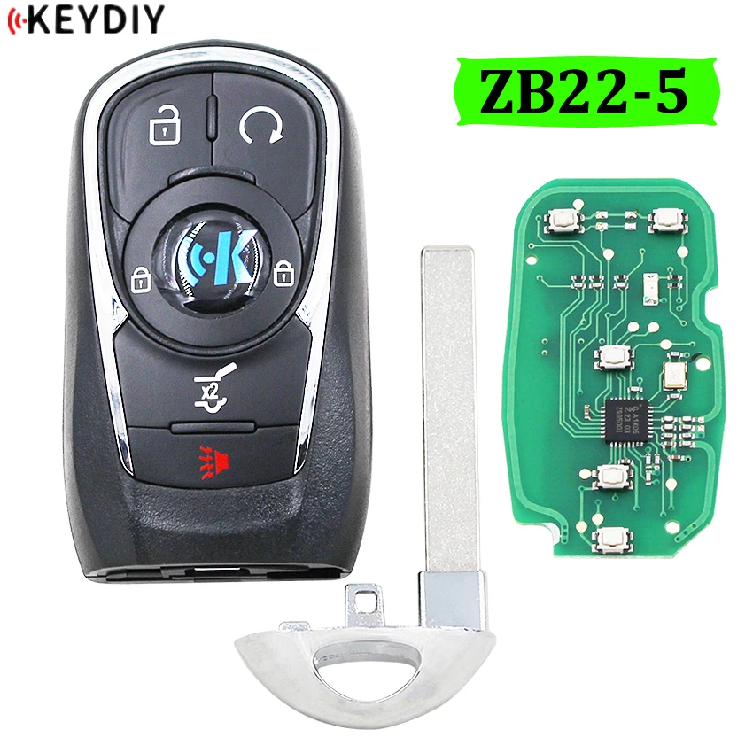 KEYDIY универсальный смарт-ключ ZB22-5 для KD-X2 автомобиля удаленный ключ Замена