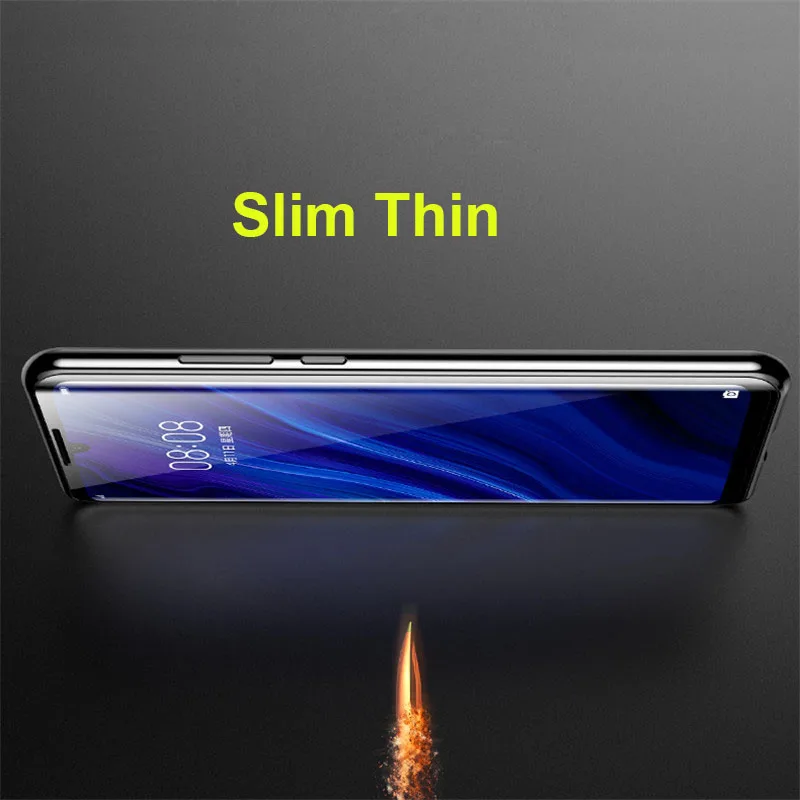 Стекло P20 Lite чехол для huawei P30 Lite чехол магнитный металлический бампер два боковых стекла P30 Pro Чехол P20 Coque для huawei P30 Funda