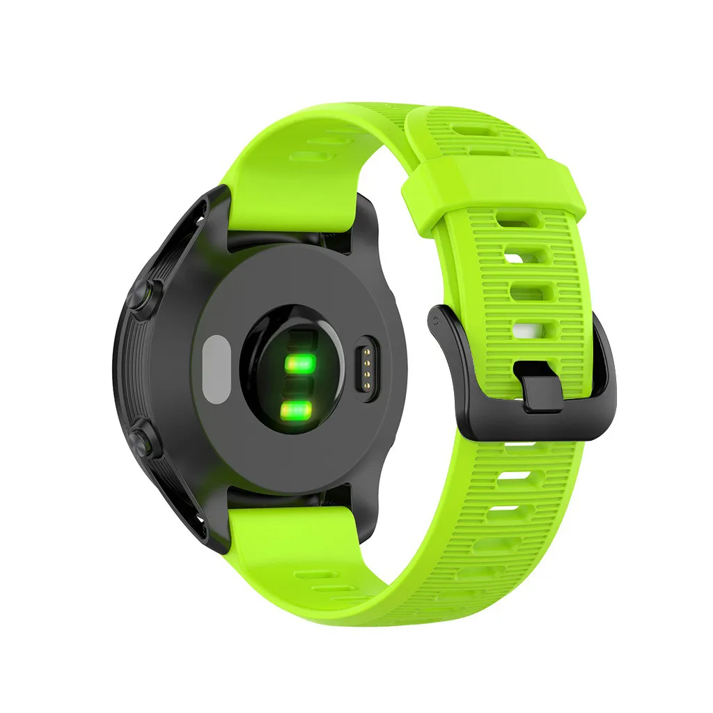 Ouhaobin силиконовый ремешок для Garmin Forerunner 945/935/Fenix 5/Fenix 5 Plus Смарт-часы сменный ремешок 916#2