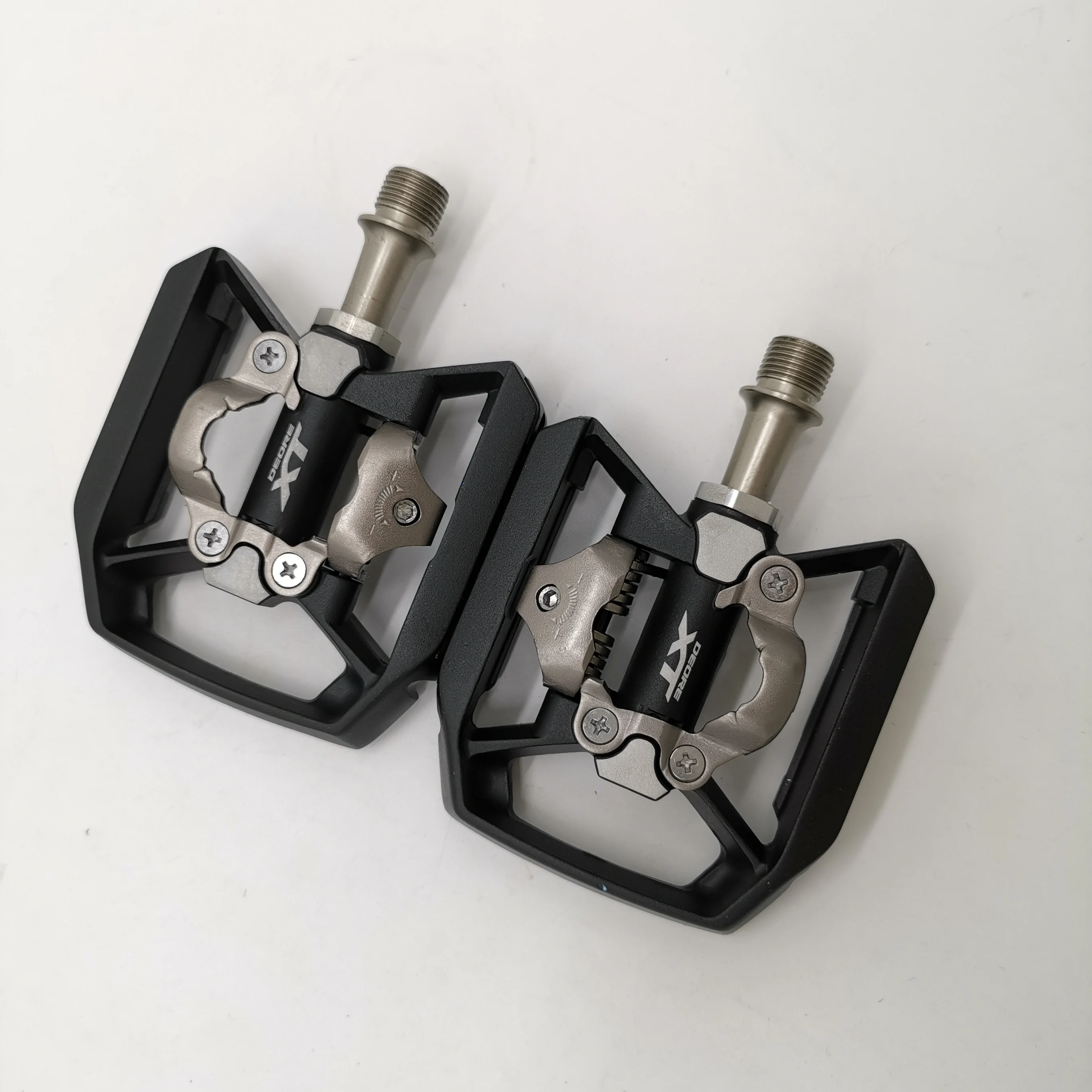 Shimano Deore XT PD-T8000, для горного велосипеда, самоблокирующаяся педаль для треккинга, SPD/Платформа, набор педалей с шипами, SM-SH56, запчасти для велосипеда