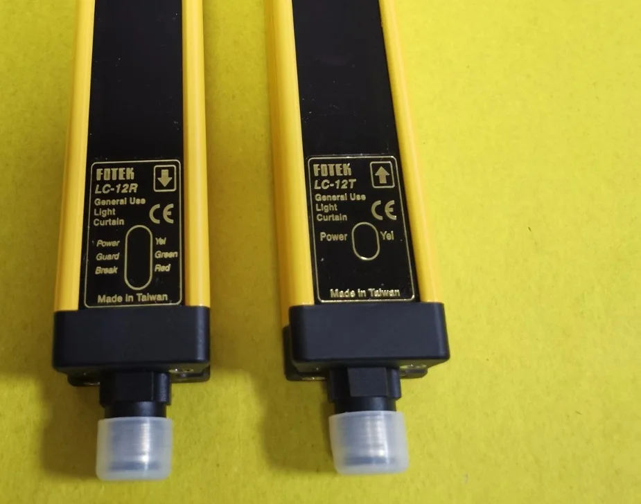 

original one set Taiwan FOTEK light curtain sensor LC-12E LC-12R LC-12T