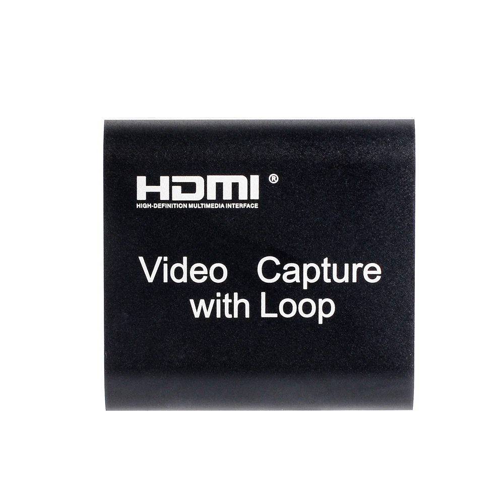 HD 1080P 4K HDMI Video Capture Card HDMI To USB 2.0 Video Capture Board Game Record Live Streaming Broadcast Local Loop Out