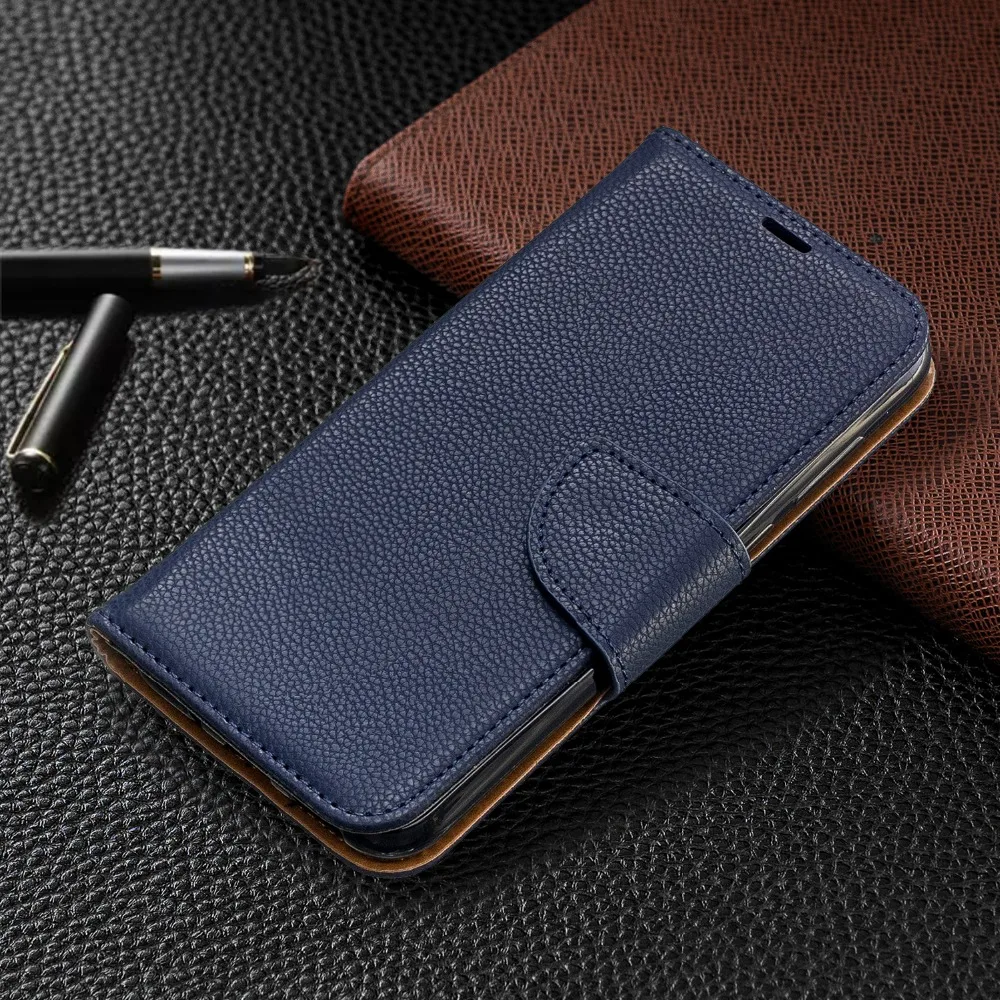 Huawei Y5(2019) dạng Flip Case trên cho Huawei Y5 2019 bao Đồng Bằng Da PU Ví coque cho Huawei Y 5 2019 Y5 Thủ 2018 Ốp lưng điện thoại cute huawei phone cases